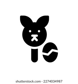 Easter Icons, Glyph, Holiday, Xmas, Present, Christmas, Religion, Flat Icon Logo Illustration Vector Isolated. Suitable for Web Design, Logo, App.