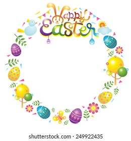 Easter Icons Wreath