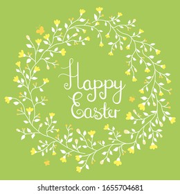 Easter illustration. Can be used for greeting cards, posters, invitations, banners, blogs, websites.