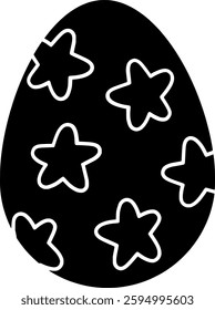 easter illustration day silhouette daisy logo chicken icon spring outline rabbit celebration happy bird flower animal egg decoration bunny shape for vector graphic background