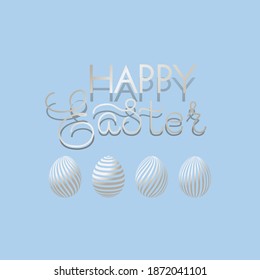 easter illustration. vector flowers, and eggs. Suitable for the design of Easter cards, gifts, flyers, banners