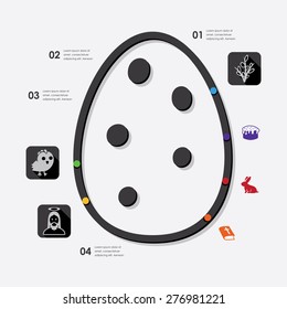 easter infographic