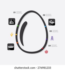 easter infographic
