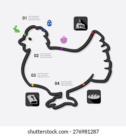 easter infographic