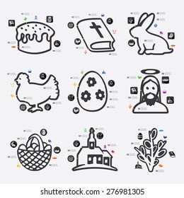 easter infographic