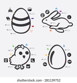 easter infographic