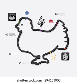 easter infographic
