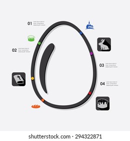 easter infographic