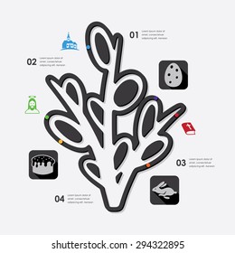 easter infographic