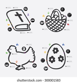 easter infographic