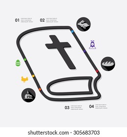 easter infographic