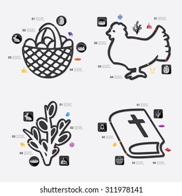 easter infographic