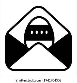 Ostereinladung, Symbol  