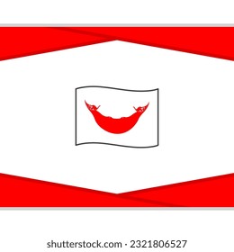 Vorlage für abstrakte Hintergrunddesigns der Osterinsel. Osterinsel Unabhängigkeit Tag Banner Social Media Post. Osterinsel-Vektorgrafik