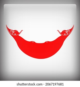 Easter Island Glossy 3D Square Country Flag Icon