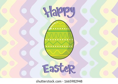 Easter Kawai Bunny Illustration Character
