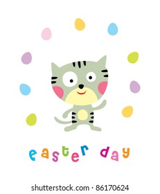 easter kitten