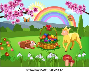 easter landscape
