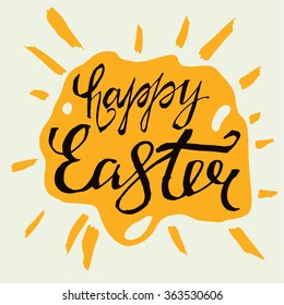 Easter Lettering