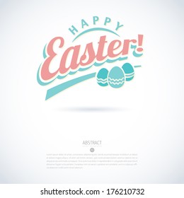 easter logo happy banner egg vector modern minimalistic vector happy easter card easter logo happy banner egg vector vacation holiday new modern fresh smiling beauty flag laughing letterhead graphic g