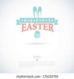 easter logo modern minimalistic vector joyful easter postcard easter logo happy vacation spring holiday background scene new modern fresh smiling beauty flag laughing letterhead graphic graphical visu