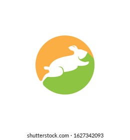 Easter logo vector template illustration
