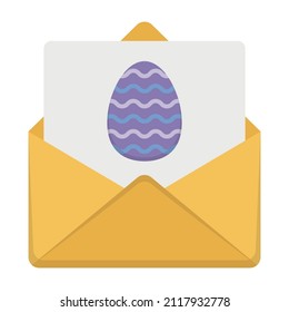 Easter mail vector icon  Which Can Easily Modify Or Edit