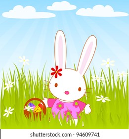 Easter miss bunny