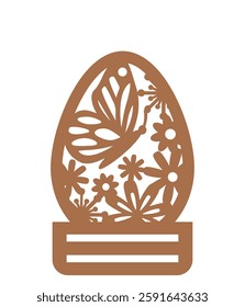 Easter money clip Laser Cut Template for Cutting machine.