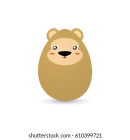 Easter Monkey Egg