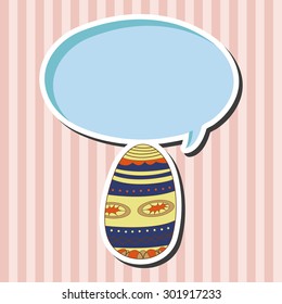 easter painting egg theme elements vector,eps