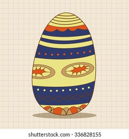 easter painting egg theme elements vector,eps