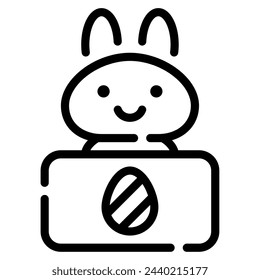 Icône Parade de Pâques Pour le web, l'application, l'infographie, etc.
