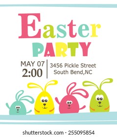 Easter party invitation