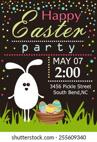 Easter party invitation