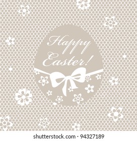 Easter pastel card