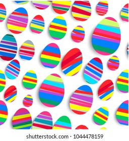 Easter paterrn. Vector illustration
