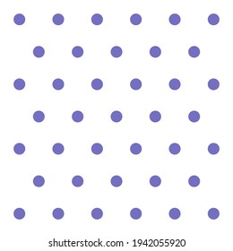 Easter pattern polka dots. Template background in violet and white polka dots . Seamless fabric texture. Vector illustration
