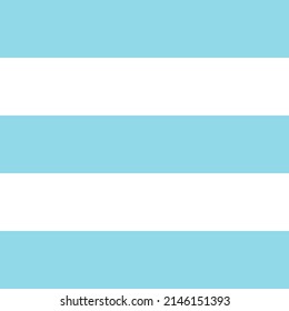 Easter pattern of repetitive horizontal strips of blue and white color. Colorful horizontal stripes background. Seamless texture background. Vector illustration