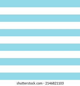 Easter pattern of repetitive horizontal strips of blue and white color. Colorful horizontal stripes background. Seamless texture background. Vector illustration