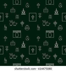 Easter Pattern. Seamless background texture