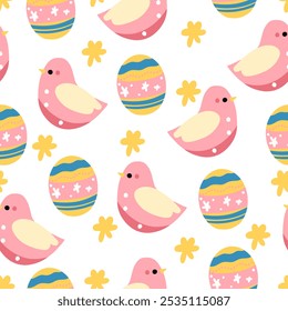 Padrão de Páscoa. Padrão de vetor de Páscoa perfeito para decoração