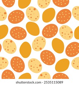 Easter pattern. Seamless Easter vector pattern for decoration