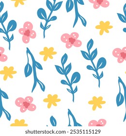 Easter pattern. Seamless Easter vector pattern for decoration