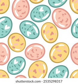 Padrão de Páscoa. Padrão de vetor de Páscoa perfeito para decoração