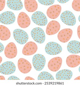 Easter pattern. Seamless Easter vector pattern for decoration