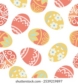 Padrão de Páscoa. Padrão de vetor de Páscoa perfeito para decoração