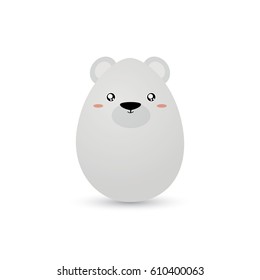 Easter Polar Bear Egg