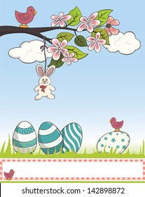 Easter postcard
