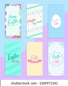 Easter Poster Background Pack Set